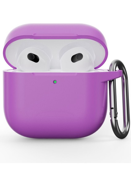 Airpods Nesil 4 Uyumlu Kılıf Silikon Kapak Arka Koruma Kabı Koruyucu Kılıf