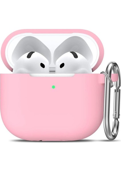 Airpods Nesil 4 Uyumlu Kılıf Silikon Kapak Arka Koruma Kabı Koruyucu Kılıf