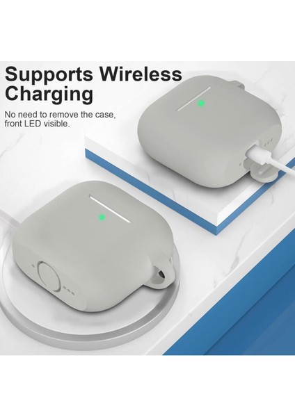 Airpods Nesil 4 Uyumlu Kılıf Silikon Kapak Arka Koruma Kabı Koruyucu Kılıf indirimleri