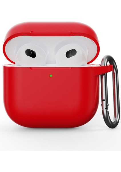 Airpods Nesil 4 Uyumlu Kılıf Silikon Kapak Arka Koruma Kabı Koruyucu Kılıf