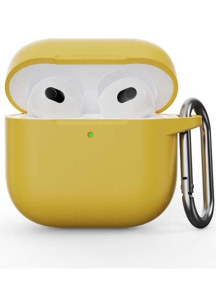 Airpods Nesil 4 Uyumlu Kılıf Silikon Kapak Arka Koruma Kabı Koruyucu Kılıf