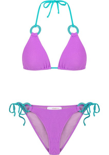 Dokulu Üçgen Bikini Takım