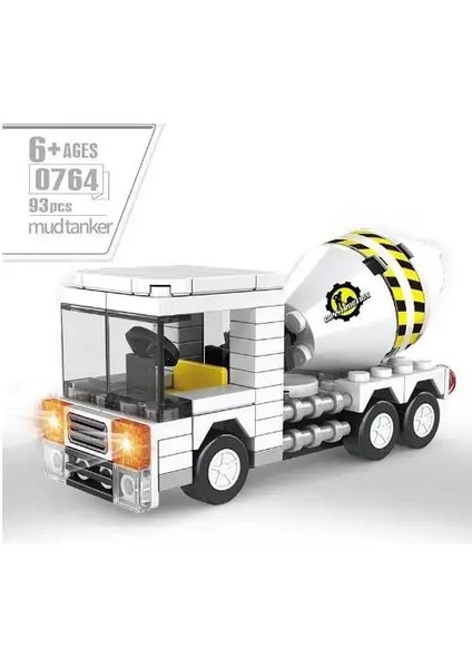 Yeni 8/1pcs City Serisi Yapı Taşları Okul Otobüs Kampası Model Kamyon Ambulans Tuğlaları Çocuklar Eğitim Meclisi Oyuncak Boy Hediye Rolor: 0764/BOYUT: Kutu (Yurt Dışından)