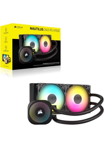 Corsaır Cpu Cooler CW-9060092-WW Nautılus 240 Rs