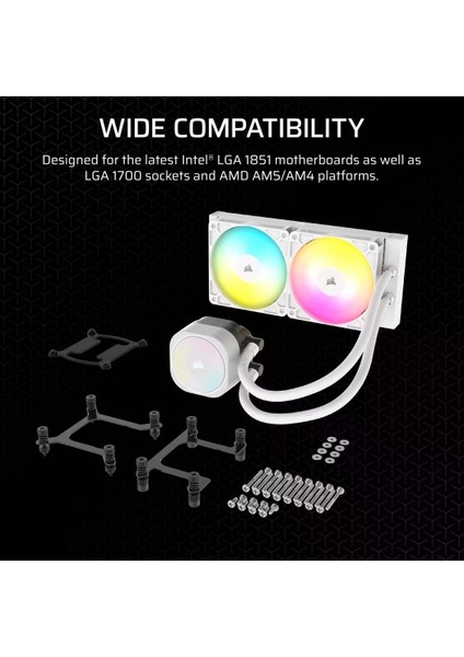 Corsaır Cpu Cooler CW-9060094-WW Nautılus 240 Rs W