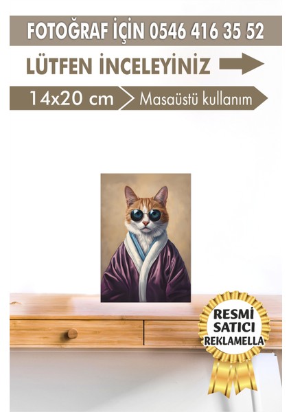 NO:105 Kişiye Özel Tasarım Evcil Hayvan Tablosu Patili Hediyelik Kraliyet Kıyafetli Portresi