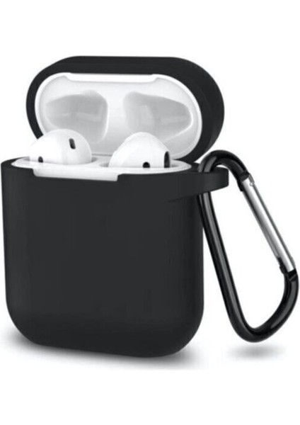 Airpods 1. Nesil / 2. Nesil Uyumlu Kılıf Silikon Kapak Arka Koruma Kabı Koruyucu Kılıf fiyatları