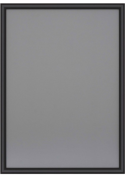 Alüminyum Açılır Kapanır Çerçeve Gönye Köşe - B2 - 50 x 70 cm - Siyah - 25MM
