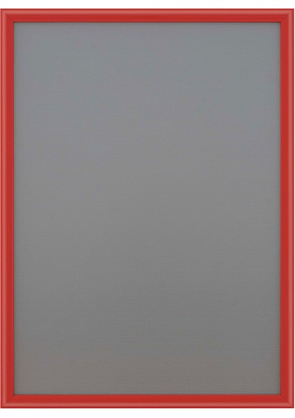 Alüminyum Açılır Kapanır Çerçeve Gönye Köşe - B2 - 50 x 70 cm - Kırmızı - 25MM