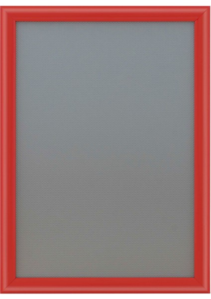 Alüminyum Açılır Kapanır Çerçeve Gönye Köşe - A3 - 30 x 42 cm - Kırmızı - 25MM