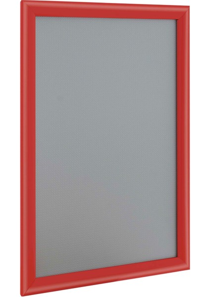Alüminyum Açılır Kapanır Çerçeve Gönye Köşe - A3 - 30 x 42 cm - Kırmızı - 25MM modelleri