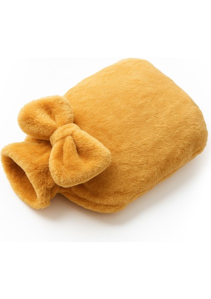 Pababo Yumuşak Peluş Su Torbası Kılıfı Kurdele Detaylı, Sıcak Tutan Tasarım Kahverengi modelleri