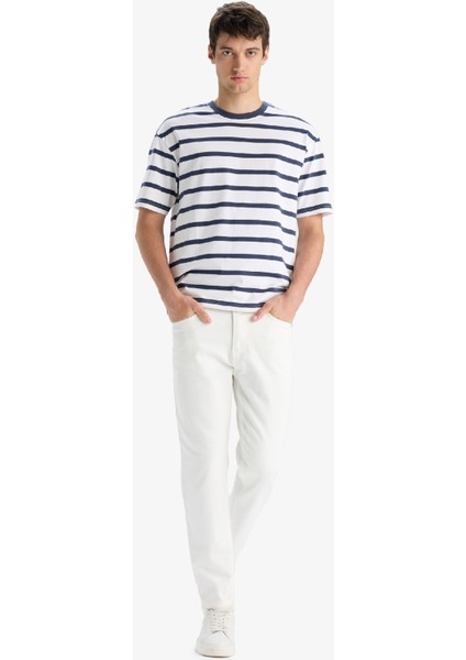 The 90's Slim Fit Dar Kalıp Yüksek Bel Dar Paça Jean Pantolon D4463AX24HS