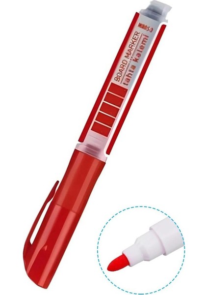 Yazı Tahta Kalemi Keçe Uçlu 1 Adet Kolay Silinebilir Beyaz Yazı Tahta Kalemi Keçe Uçlu Okul Öğrenci