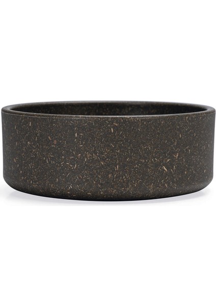 Köpek Mama Su Kabı, Bambu, Antrasit, 12cm, 300ml