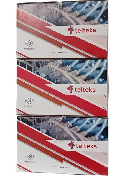 Cat 6 U/utp Lszh/hffr Turuncu Halojensiz Kablo 396M