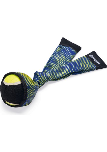 Köpek Oyuncağı, Yüzen, Tenis Topu ve Kumaş Fırlatma, Mavi/sarı 29cm fiyatları
