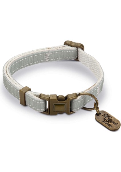 Dbl Kedi Boyun Tasması, Çift Katmanlı, Pudra Mint, 20-30CM Nrmsa