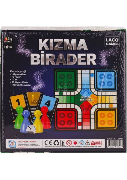 LC0121 Premium Kızma Birader -Laçokids
