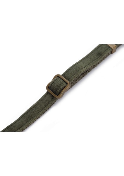 Dbl Kedi Boyun Tasması, Velur, Yeşil, 20-30CM Nrmsa