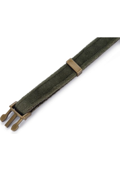 Dbl Kedi Boyun Tasması, Velur, Yeşil, 20-30CM Nrmsa