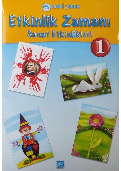 Etkinlik Zamanı Sanat Etkinlikleri 1 - 2 / 2 Kitap Takım Set - Karaca Eğitim Yayınları