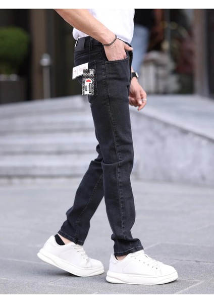 Erkek Slim Fit Casual Likralı Kot Pantolon modelleri