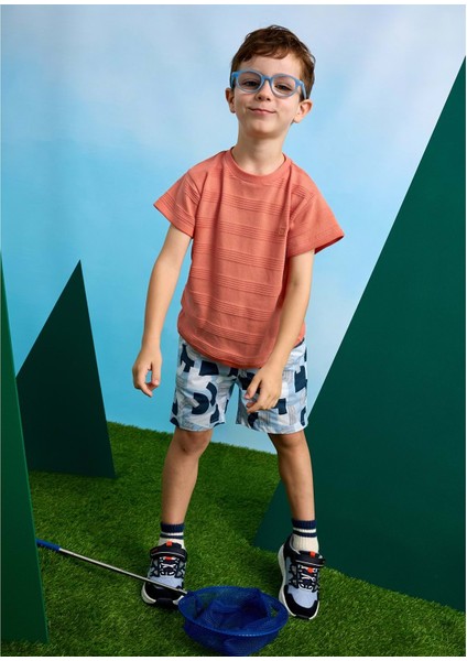 Erkek Çocuk Tshirt - Mayoral - Turuncu - 2 Yaş - 3028-TURUNCU-2 Yaş