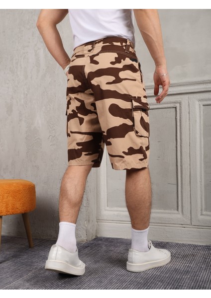 Erkek Kamuflaj Kargo Şort indirimleri