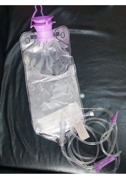 Enteral Beslenme Torbasi 1200 ml (Pompa ve Manuel Kullanilabilir) 10 Adet