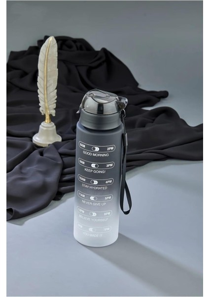 800 ml Motivasyon Yazılı Su Matarası Bpa Içermez Sızdırmaz Spor Ofis Için Su Şişesi fırsatları
