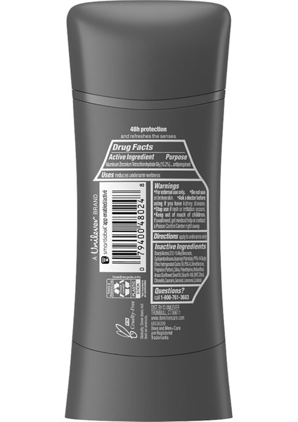 Men Eucalyptus + Birch Antiperspirant Stick Deodorant 74 gr