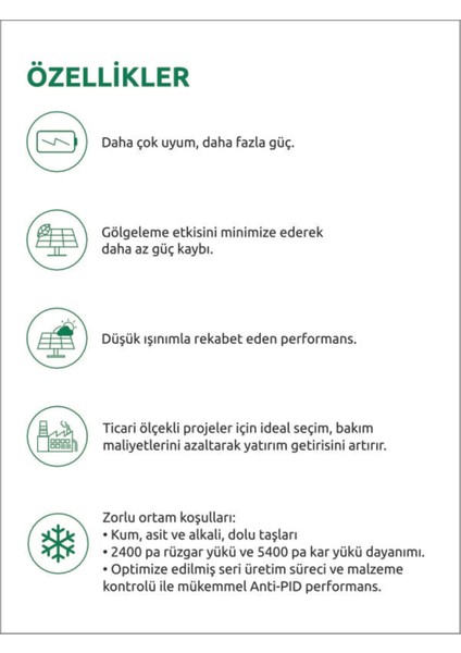 550W Güneş Paneli fiyatları