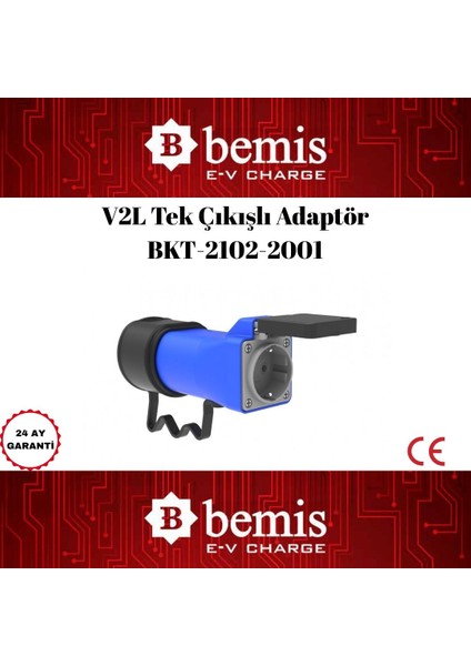 V2L Tek Çıkışlı Adaptör BKT-2102-2001