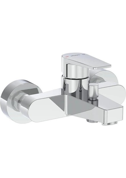 Flow Square Banyo Bataryası + Lavabo Bataryası Set