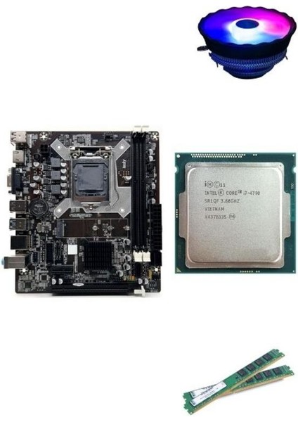 RBD1005 I7 4790 / 16GB Ram DDR3 1600 MHz / 1150 Pin ATX Anakart