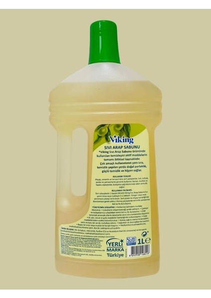 sıvı Arap Sabunu Bitkisel 1 Lt