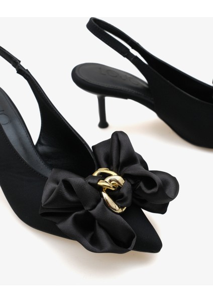Kadın Arkası Açık Siviri Burun Tokalı Stiletto fiyatları