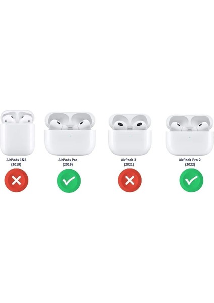 Airpods Pro ve Pro 2 .nesil Uyumlu Sert Silikon Kılıf fiyatları