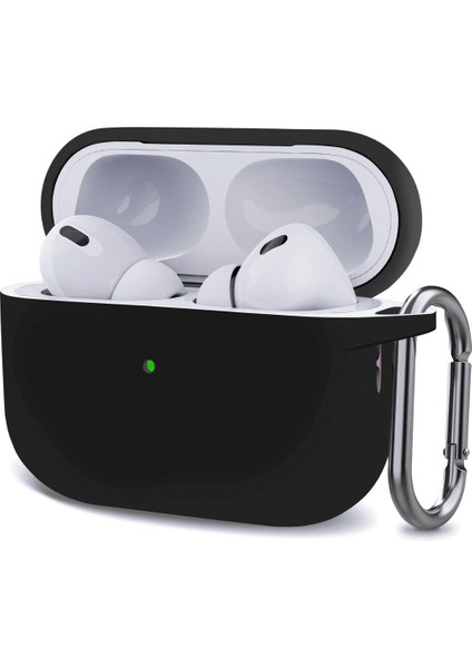 Airpods Pro ve Pro 2 .nesil Uyumlu Sert Silikon Kılıf