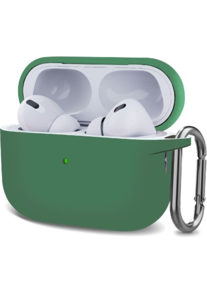 Airpods Pro ve Pro 2 .nesil Uyumlu Sert Silikon Kılıf