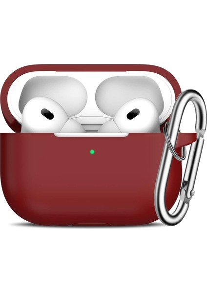 Airpods Pro ve Pro 2 .nesil Uyumlu Sert Silikon Kılıf