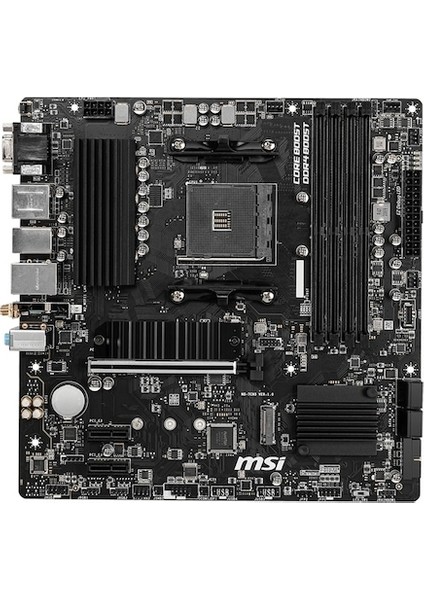 B550M PRO-VDH AM4 DDR4 4400(OC) HDMI DP VGA M.2 USB3.2 MATX Anakart
