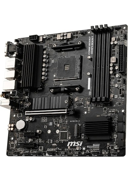B550M PRO-VDH AM4 DDR4 4400(OC) HDMI DP VGA M.2 USB3.2 MATX Anakart