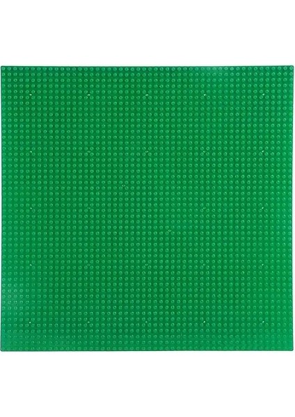 Klasik Taban Plakası 50X50 Noktalar Yapı Taşları Tuğlalar Temel Tabaklar Dıy Plastik Tahta Yapı Taşları Temel Plakalar Inşaat Oyuncakları Renk: Dark Grenn (Yurt Dışından)