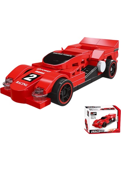 Dıy Racing Araba Otobüs Mühendislik Aracı Ambulans Geri Çekiş Model Yapı Taşları Tuğla Oyuncaklar Çocuklar Legocolor ile Uyumlu Erkekler: 22013 (Yurt Dışından)