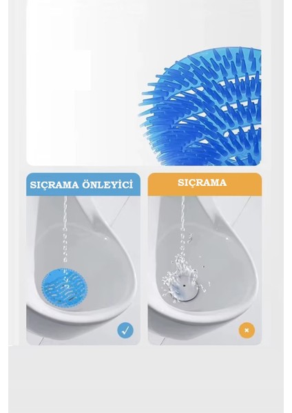 Okyanus Kokulu Pisuvar Süzgeci - Pisuvar, Lavabo Ve Yer Giderlerinde Kullanılır – İleri İğne Teknolojisi (5'li)