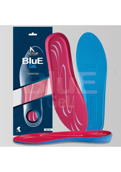 BG186 | Yumuşak Memory Foam, Hafızalı Darbe Emici, Ortopedik Konfor, Sneaker İçin İç Tabanlık