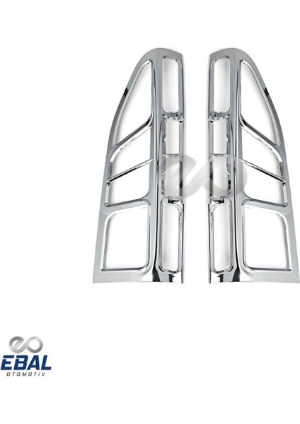 Peugeot Partner Tepee Abs Krom Stop Çerçevesi 2 Parça 2012-2018 Arası modelleri