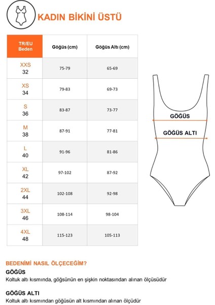 Kadın Üçgen Bikini Üstü 2955 Siyah